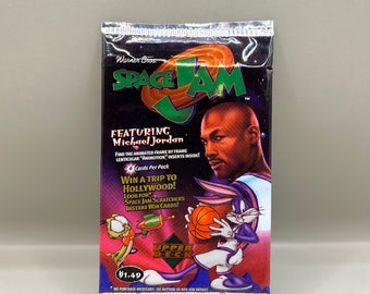 1996 Upper Deck Space Jam Unopened Sealed Pack Michael Jordan