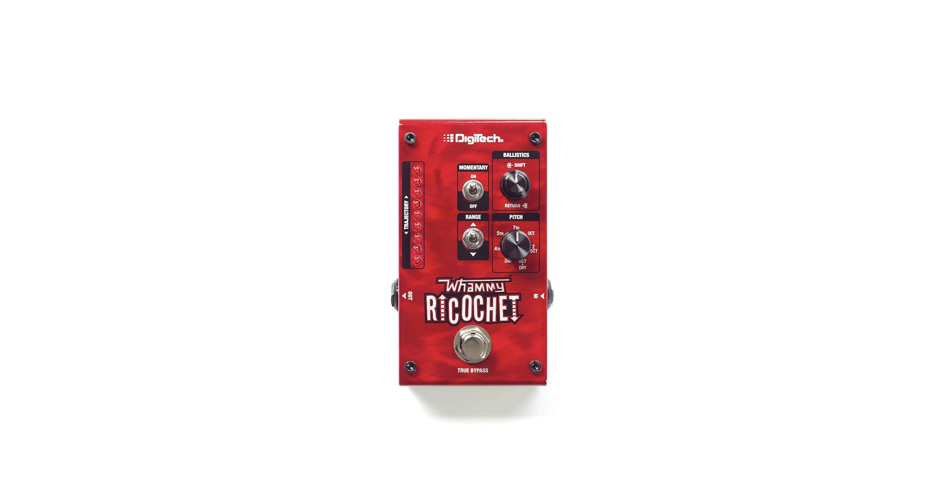Amazon.com: Digitech Mini Guitar Pitch Effect Pedal, Red (WHAMMY