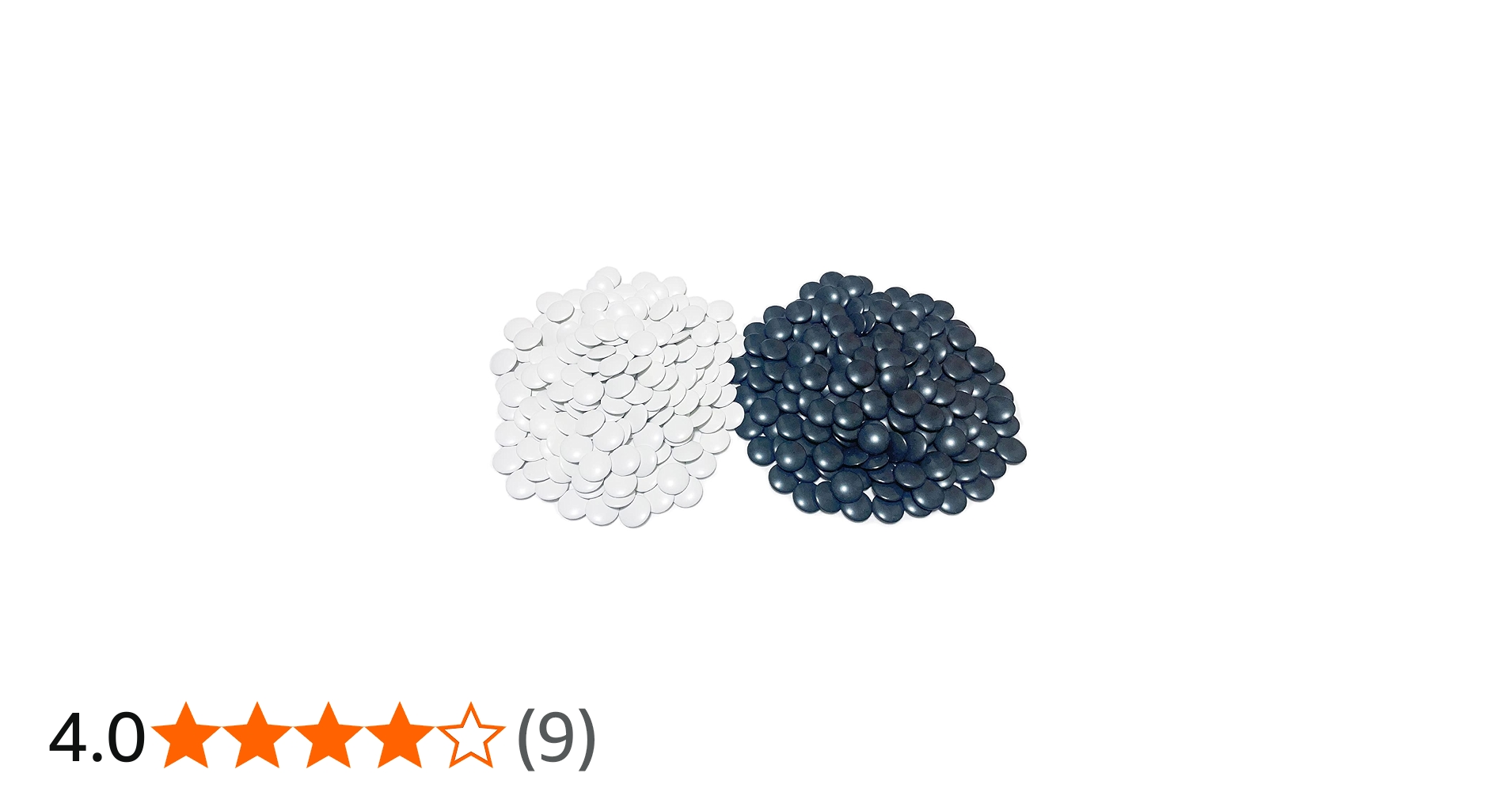 Amazon | 碁石 黒181粒 白180粒 蛤 碁 石と同じ形状 硬質メラミン樹脂