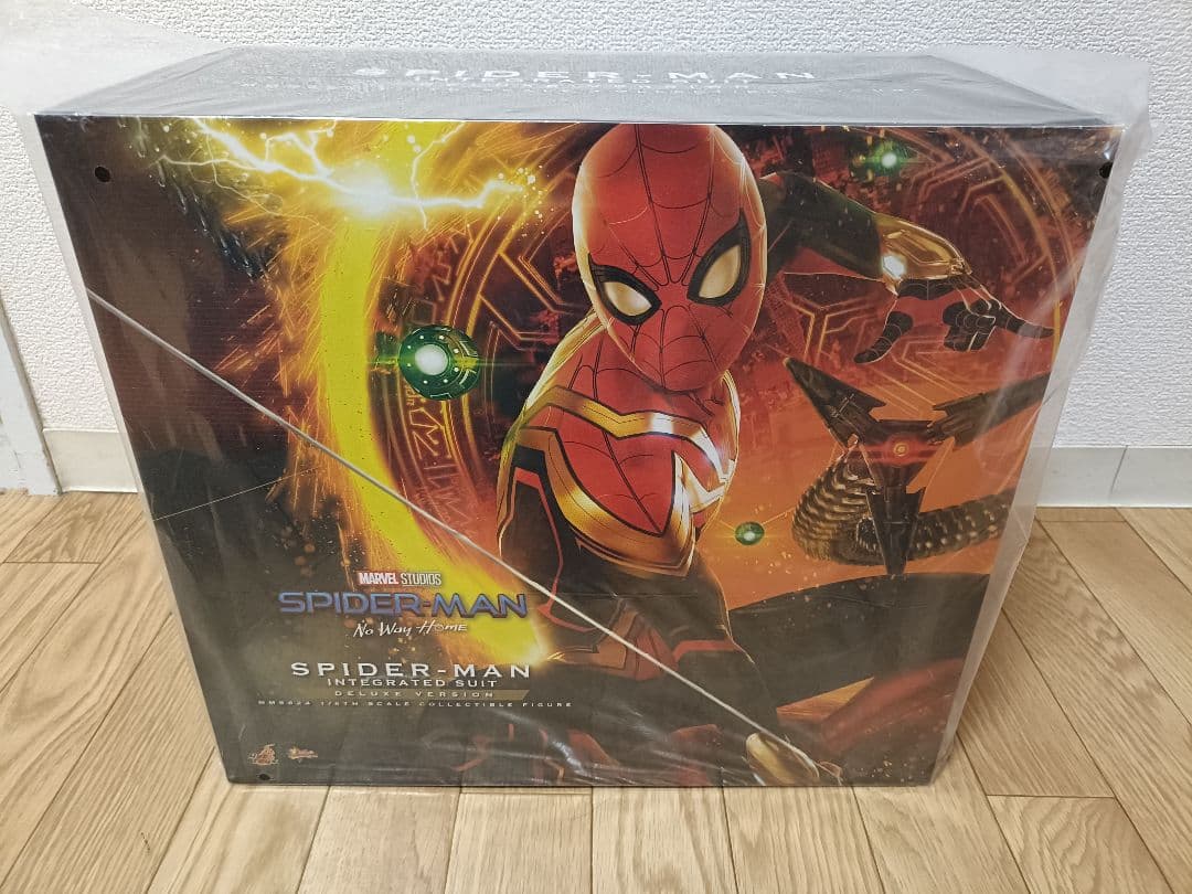 【週末限定値下】ホットトイズスパイダーマン インテグレーテッドスーツ　ボーナス付 ホットトイズ MMS624 『スパイダーマン：ノー・ウェイ・ホーム