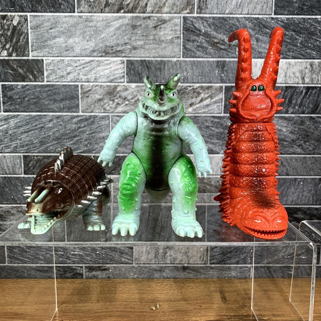 旧ウルトラ怪獣シリーズ 日本製 硬質ソフビ ウルトラマン怪獣 12体