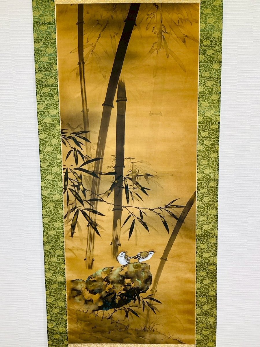 Yahoo!オークション -「竹に雀」(美術品) の落札相場・落札価格