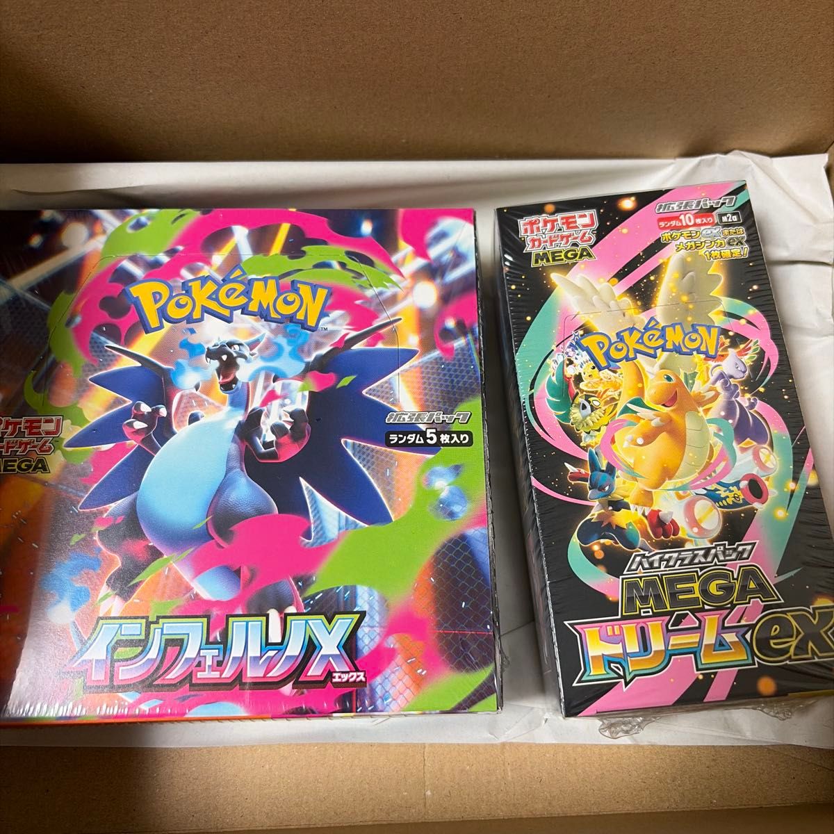 インフェルノX MEGAドリームex ポケモンカード シュリンク付 MEGA