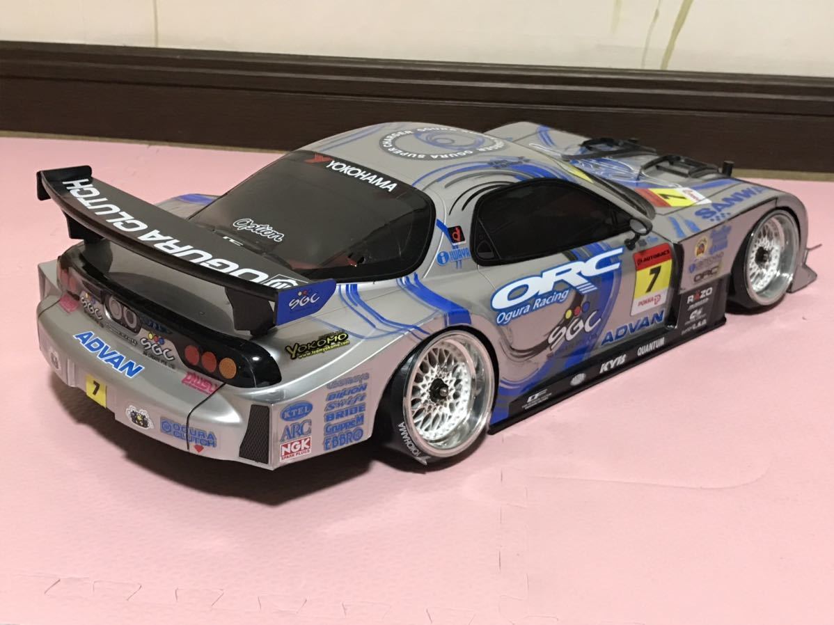 送料無料 1/10 タミヤ マツダ RX-7 ORC 雨宮 SGC-7 レーシングカー
