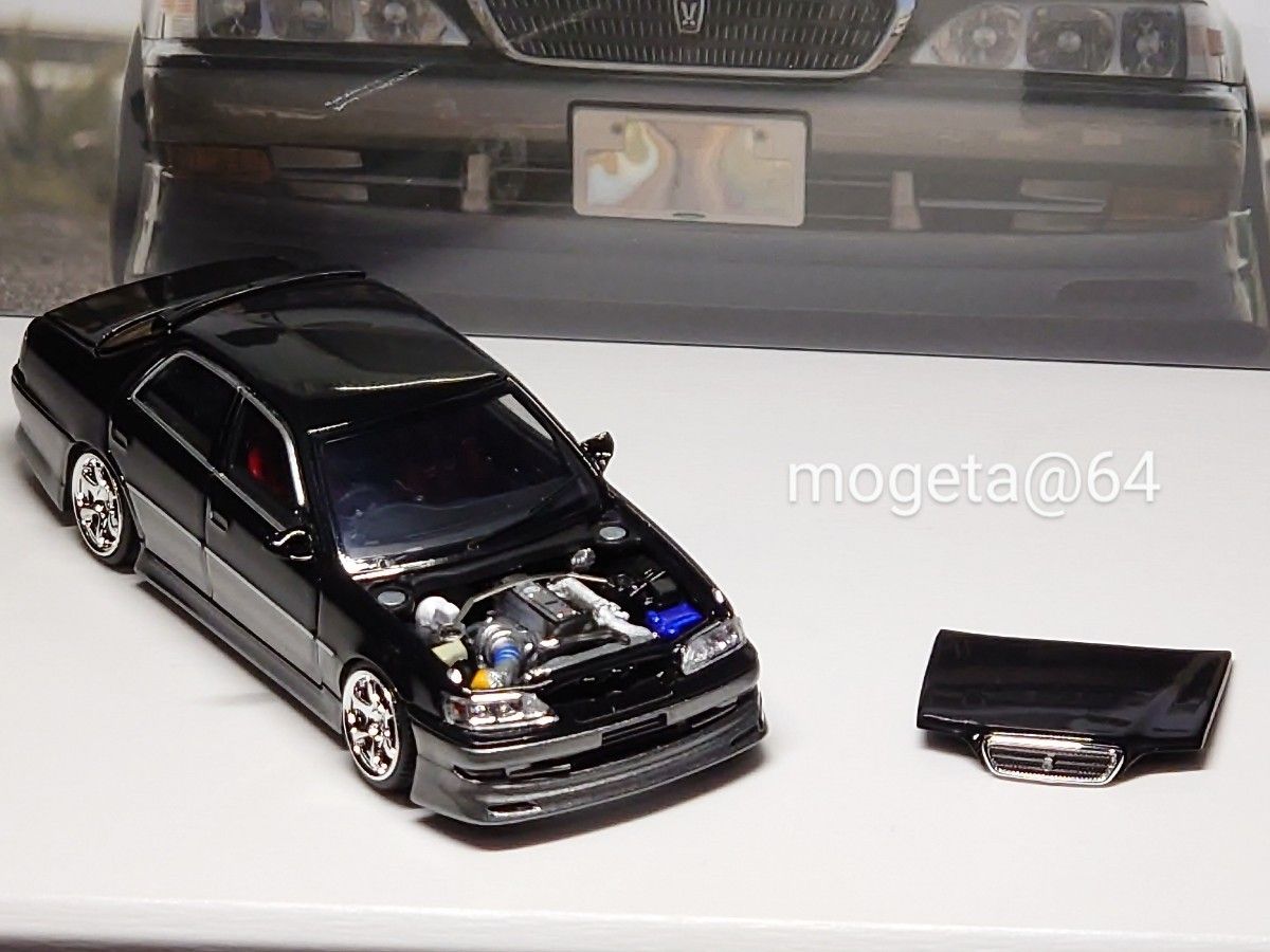 トヨタクレスタ1/64ミニカー 新品 MORTAL 1/64 クレスタ CRESTA Pearl