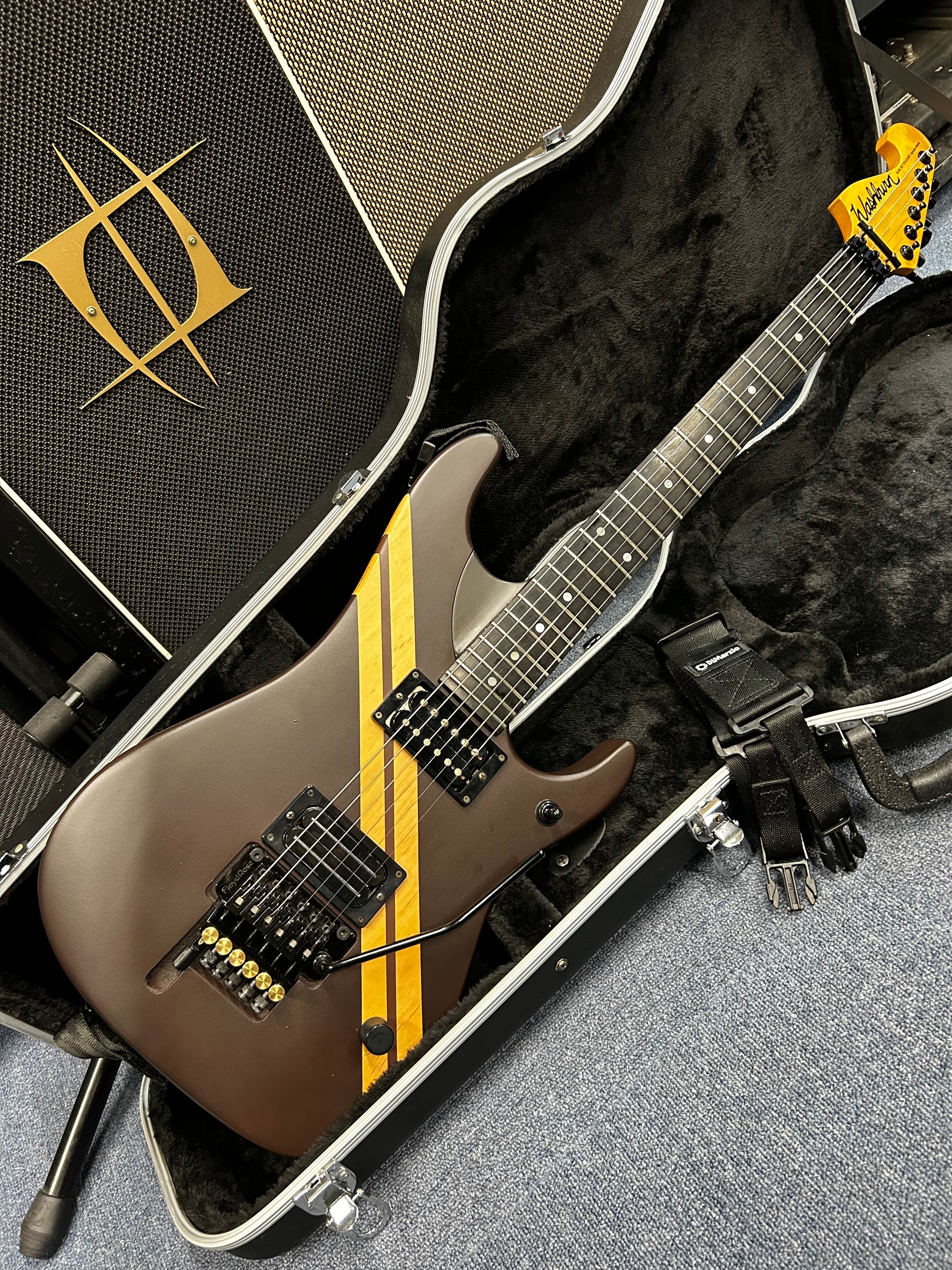 工房レストア！washburn mij N4!nuno氏の最新N4を塗装で再現！早い者