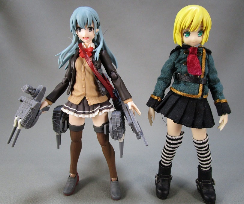 玩具レビュー figma 鈴谷改二 - 金のおにぎり玩具箱
