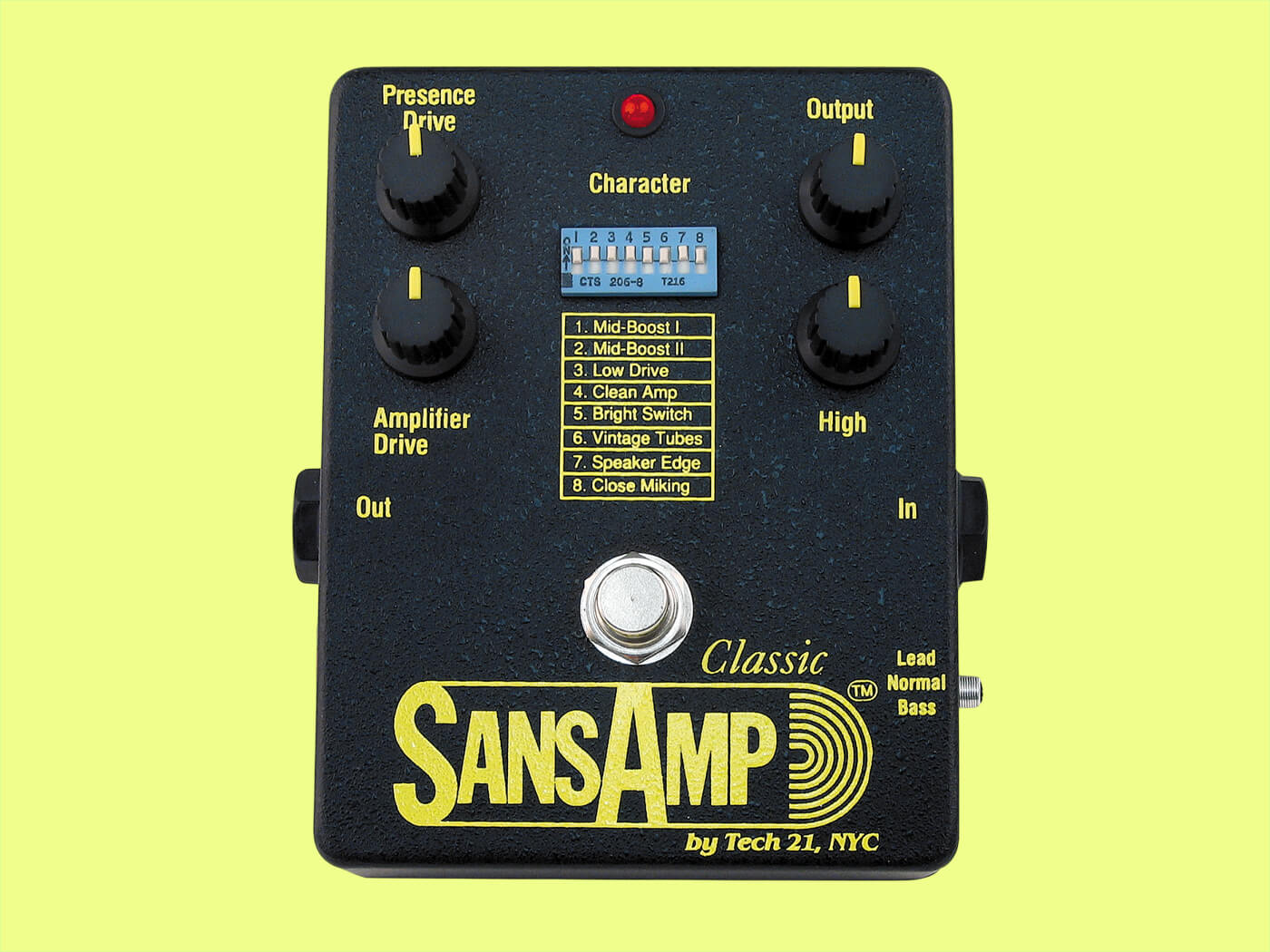 The history of Tech 21 and the SansAmp