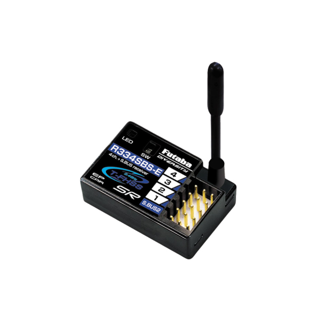 フタバ プロポ T4PM Plus T/Rセット R334SBS-E付 カー用4ch 00008656-3