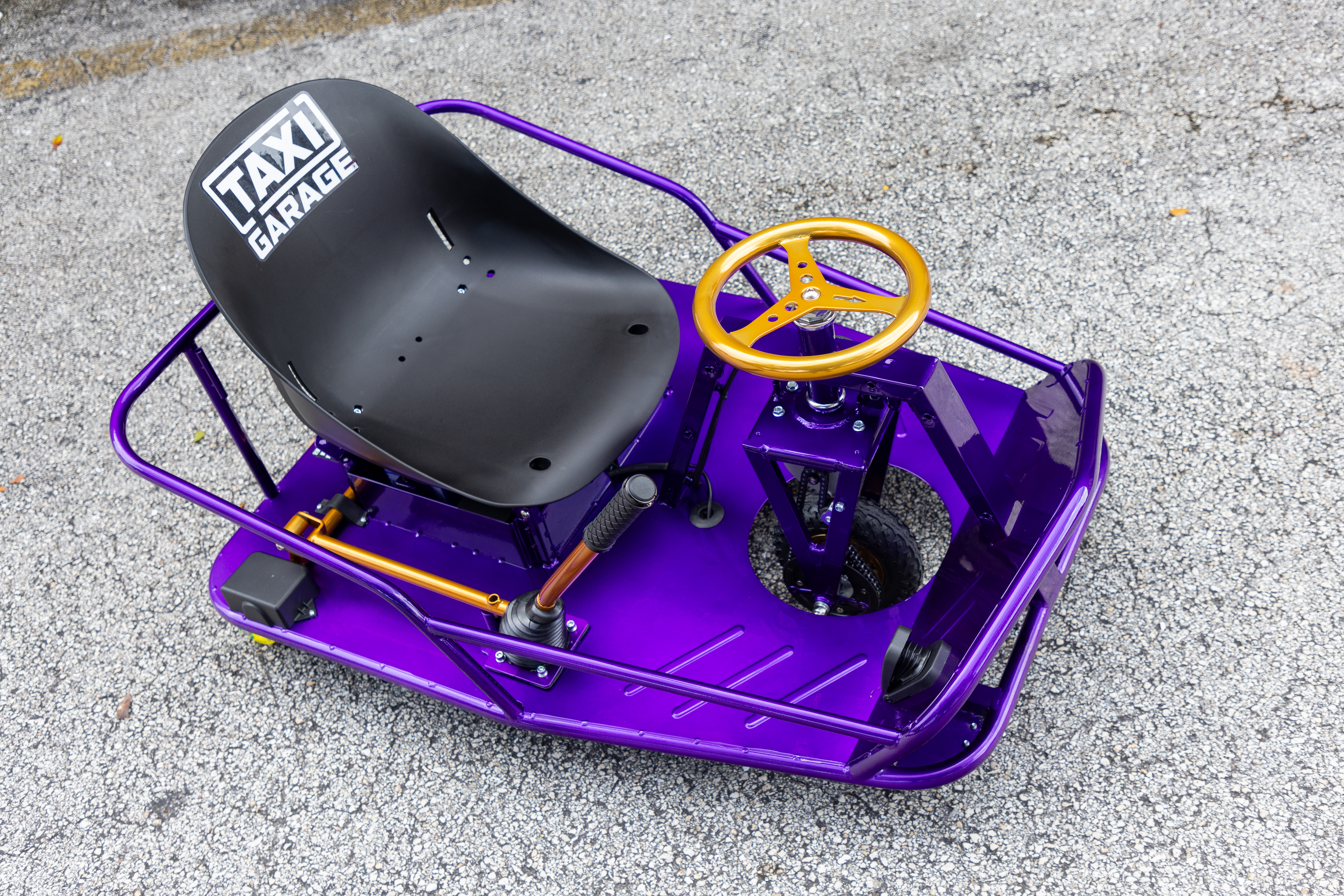 Illusion Purple/Candy Gold Taxi Garage Crazy Cart | Prismatic Powders