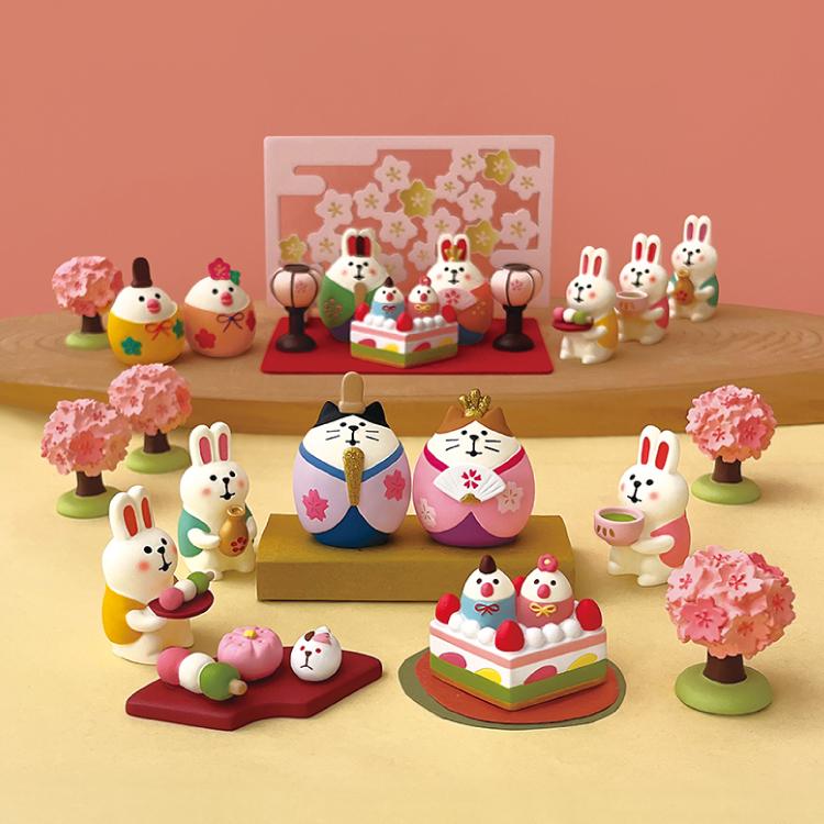 DECOLE（デコレ） コンコンブル / ふっくらうさぎ雛 / 桜うららか