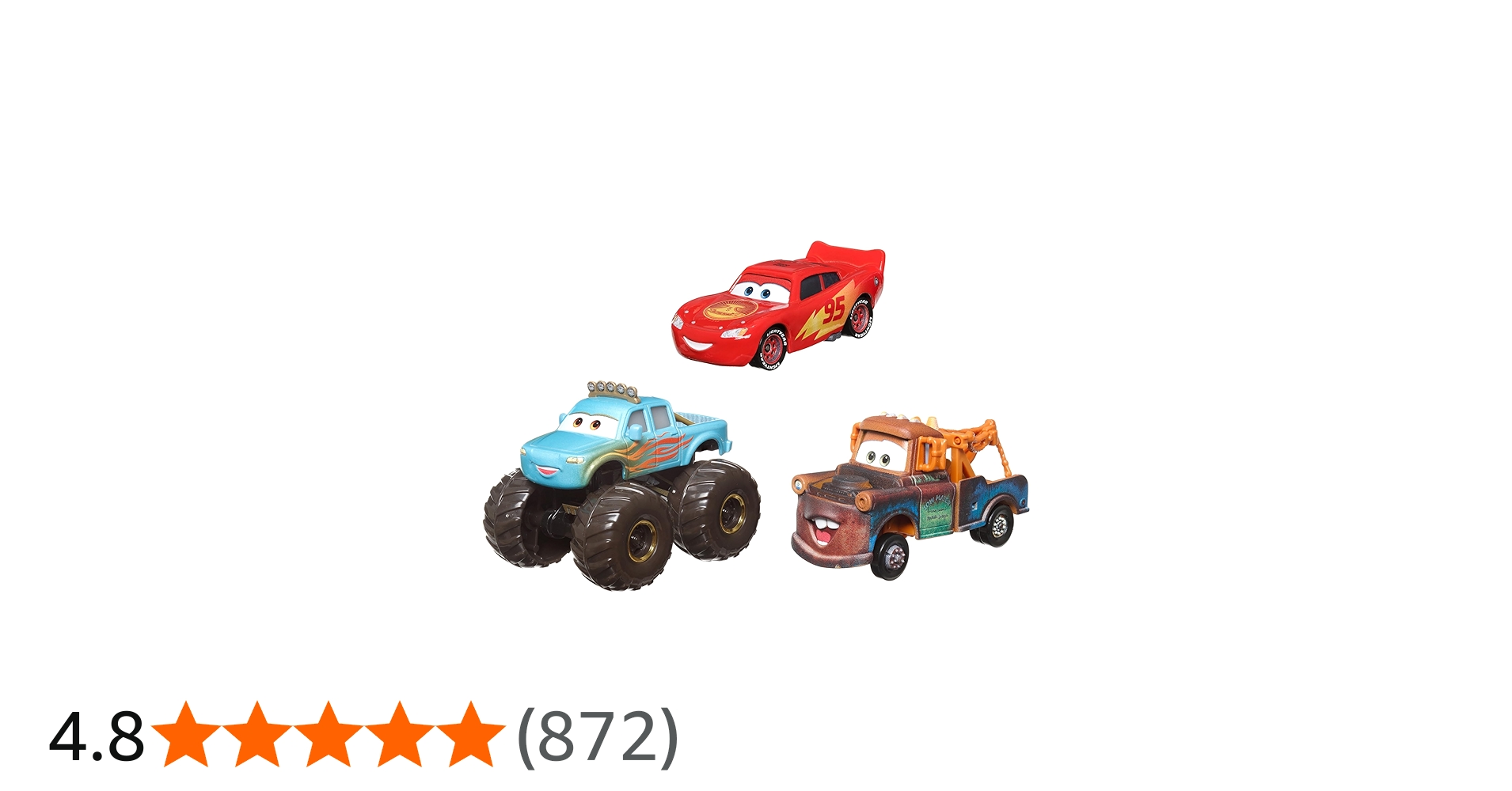 Amazon.co.jp: Mattel ディズニー ピクサー カーズ レーサー 3個パック