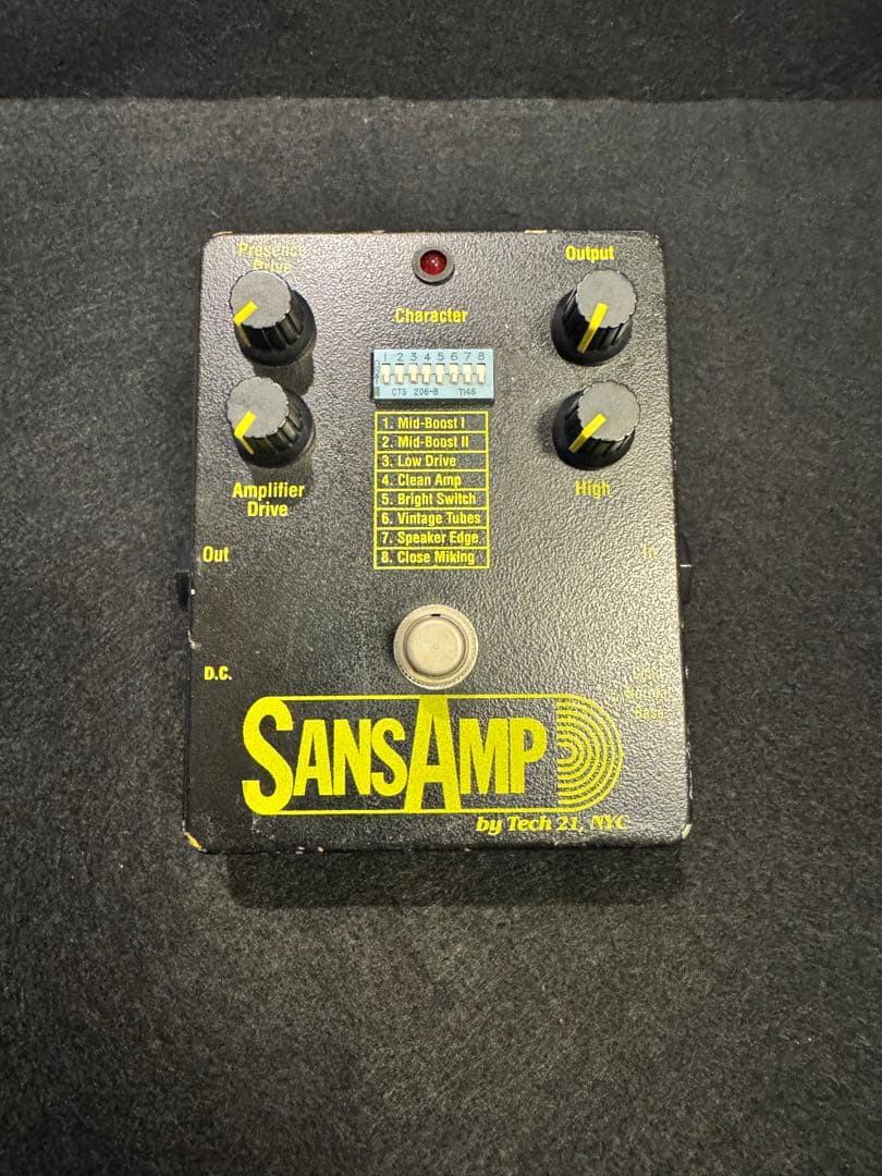 Tech21 SansAmp Classic初期型 tech21sansampclassic_01-