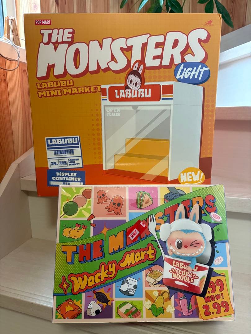 ラブブTHE MONSTERS Wacky Martシリーズ ➕コンテナセット Pop Mart Labubu THE MONSTERS Wacky Mart Series Figures | eBay