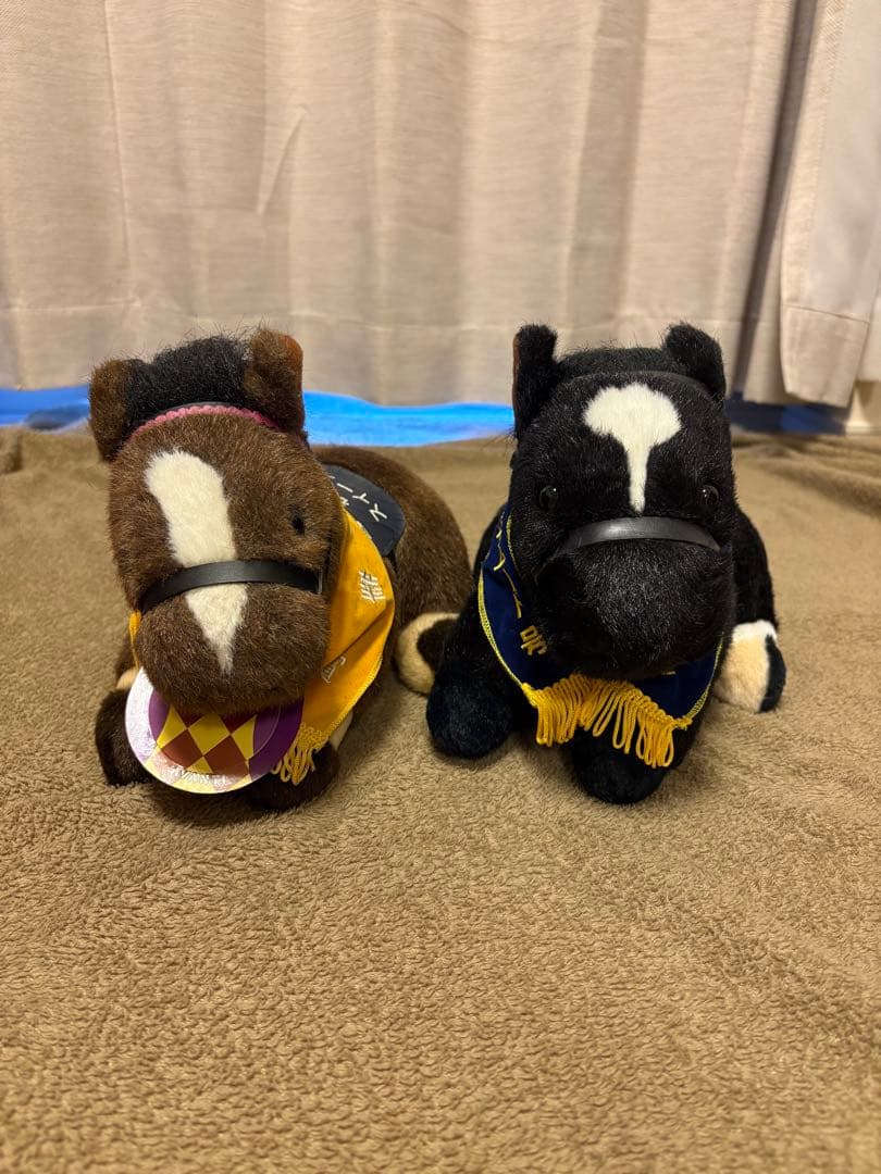 競馬ぬいぐるみ スイープトウショウ＆ダンスインザムード AVANTI 競馬ぬいぐるみ スイープトウショウ＆ダンスインザムード AVANTI