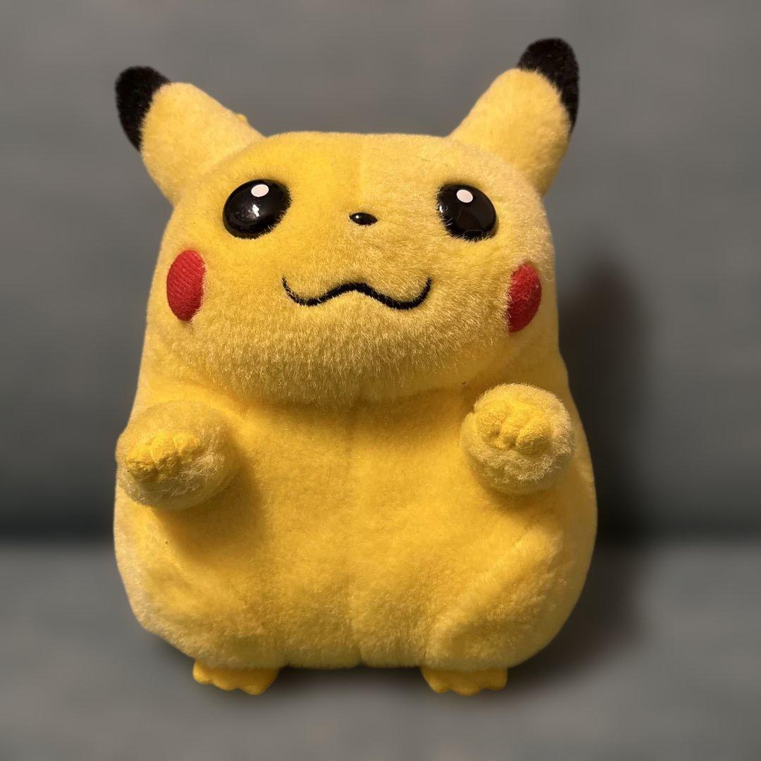 ピカチュウ ぬいぐるみ ポケピース／ぬいぐるみ／ ピカチュウ｜商品情報｜タカラトミーアーツ