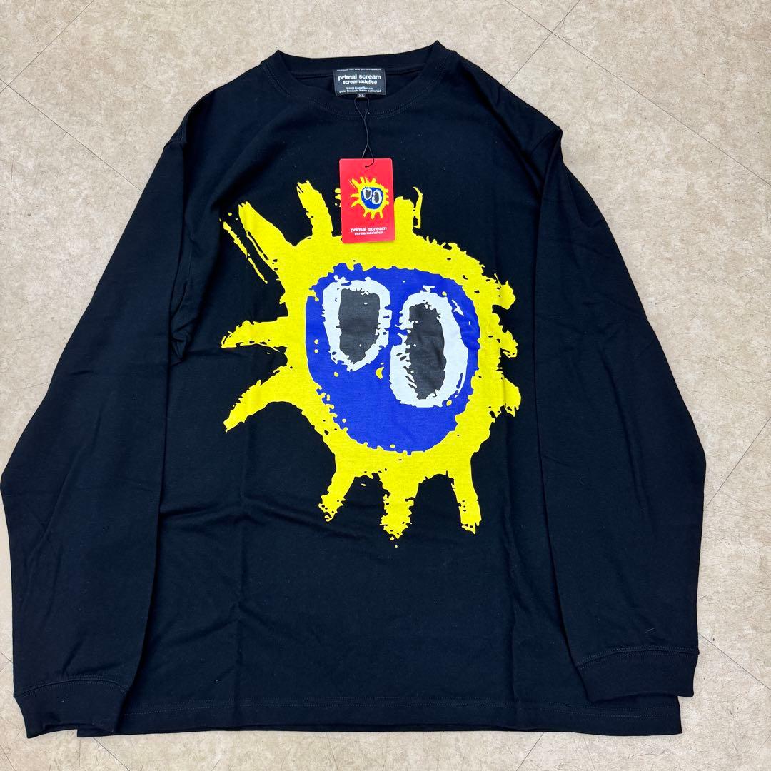 プライマルスクリーム primal scream バンドTシャツ ロンT プライマル・スクリーム Primal Scream 音楽Tシャツ ロックTシャツ